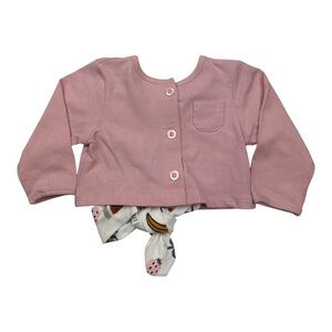 PL Baby Cardigan Headband Set Size 6 Months